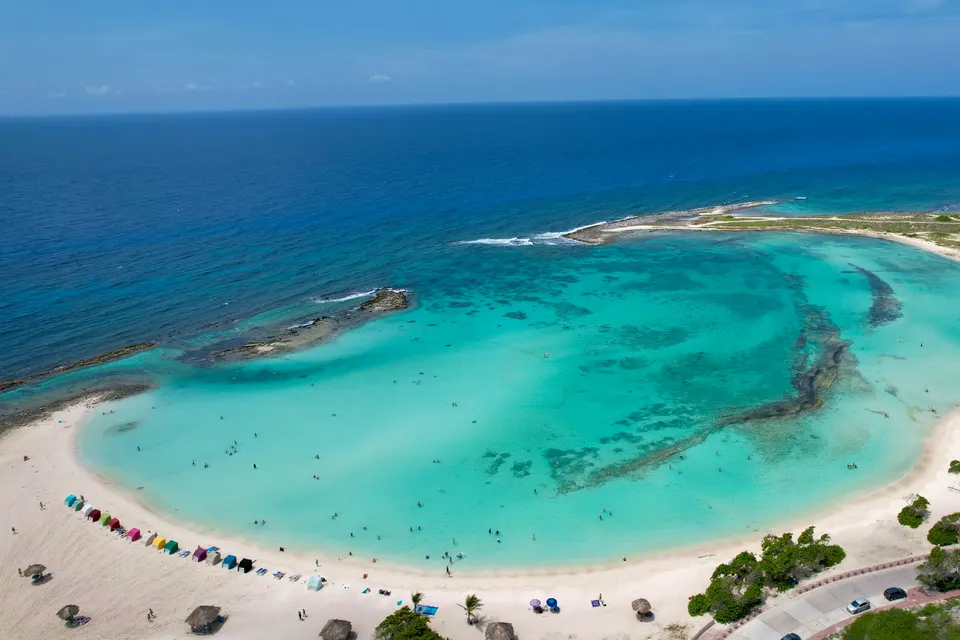 Aerial beach jigsaw puzzle