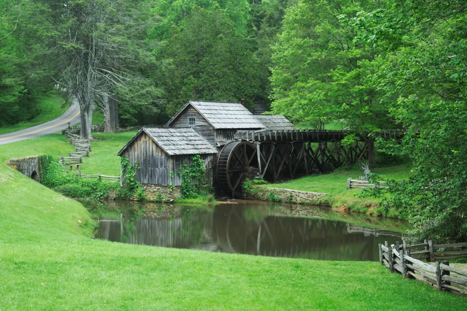 Mill mountain jigsaw puzzle