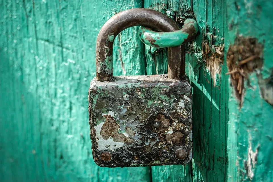 Padlock lock jigsaw puzzle